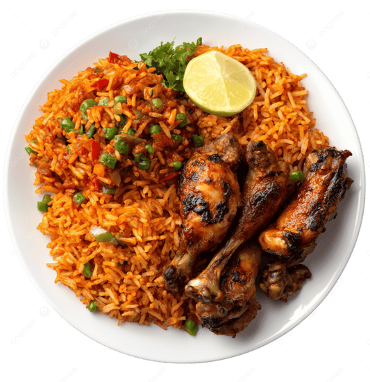 Jollof Rice and Chicken